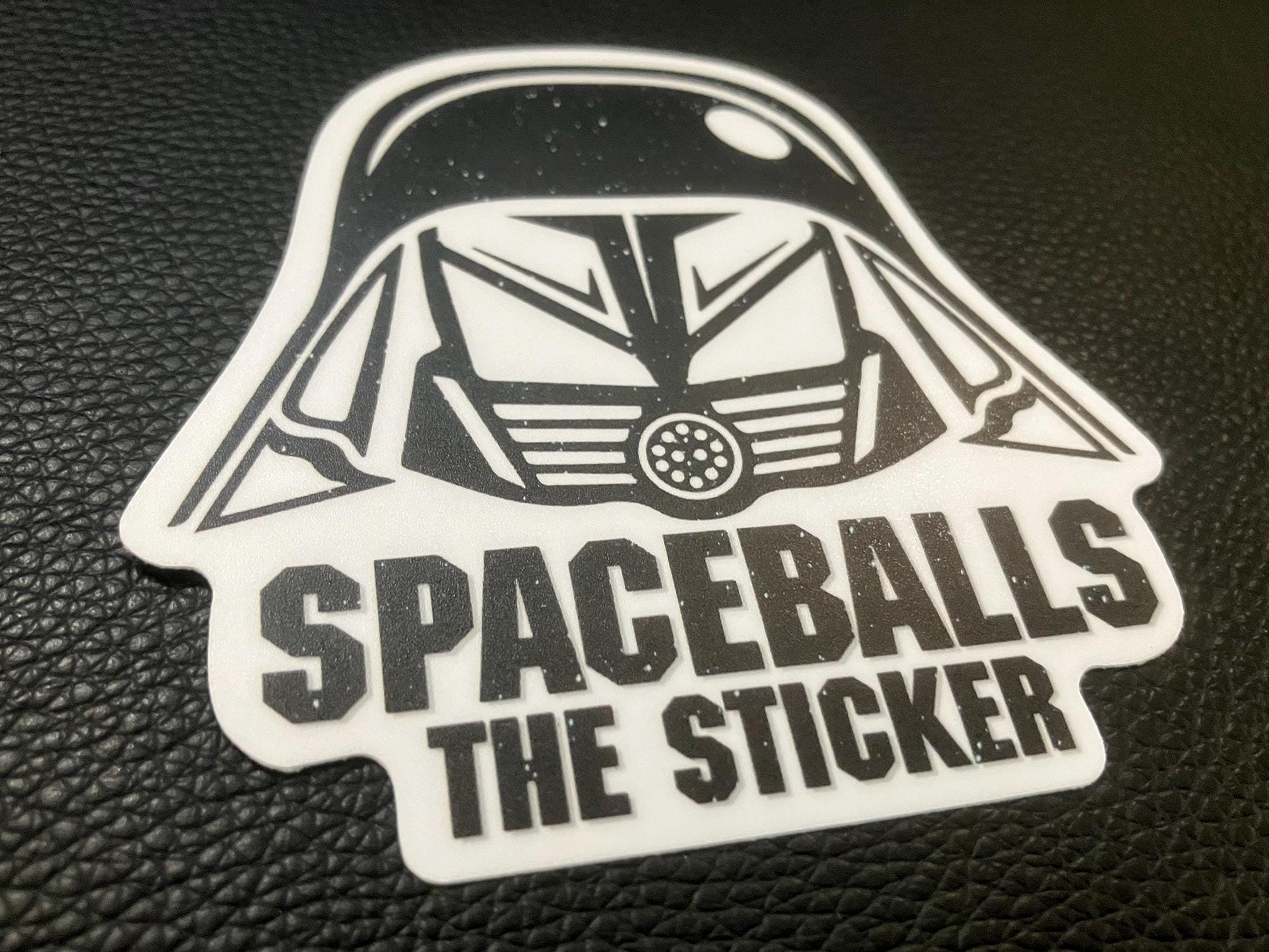 Spaceballs the Sticker! Matte Vinyl Sticker Version