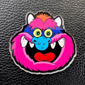 My Pet Monster Acrylic Magnet - 2 in. Wide - Fanart Magnet