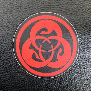 Ghost Dog Way of the Samurai - Homing Pigeons Logo Sticker - 2.5 in. wide Matte Vinyl