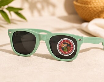 Bottle Opener Sunglasses | Novelty UV400 Sunglasses | Summer Party Accessory | Lake Day, BBQ & Festival Glasses