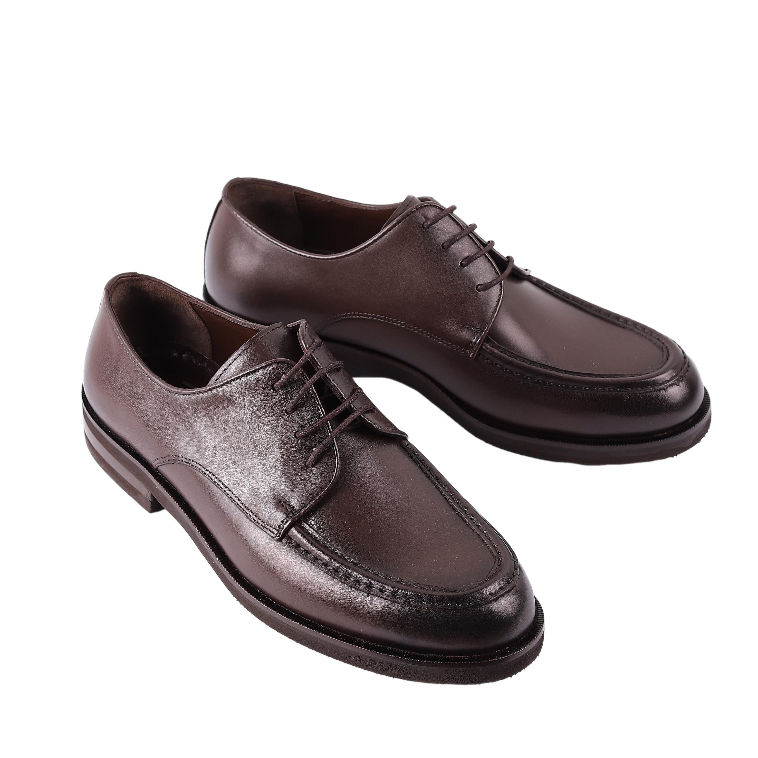 brown dress shoes laces Cognac Dress Shoes main image 0