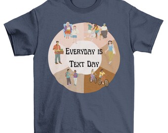 Customized Every day Is Text Day, Everyday Cycle, Weeks Routine Shirt, Everyday Grind Shirt, Everyday Routine, Life Routine