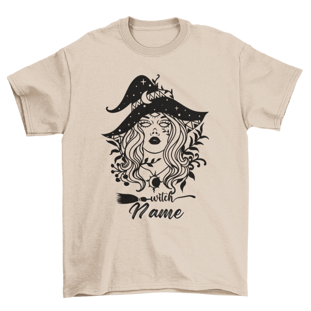 Witch Sign Print Women's Skirt