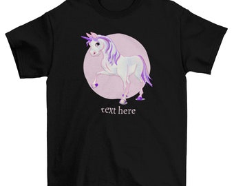 Customized Unicorn Personalized Shirt, Cute unicorn, shirt, tee, merch, custom text, custom design