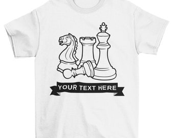 Customized Chess Game Shirt, Sports Shirt, Mind Games Shirt, Chess Soldier Shirt, Board Game Shirt, Family Bonding Shirt, Family Gift Shirt