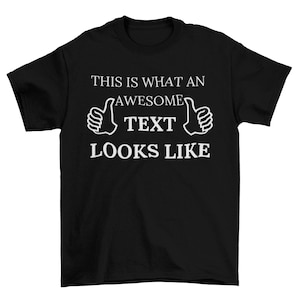 Customized This Is What An Awesome Looks Like Shirt, A thumbs up cute design