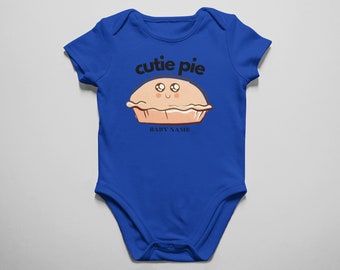 Customized Cutie Pie Shirt Unique Onesies Apparel Toddler