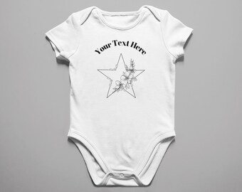 Customized Hex The Patriarchy Bodysuit, Star Design Bodysuit, Flower Bodysuit