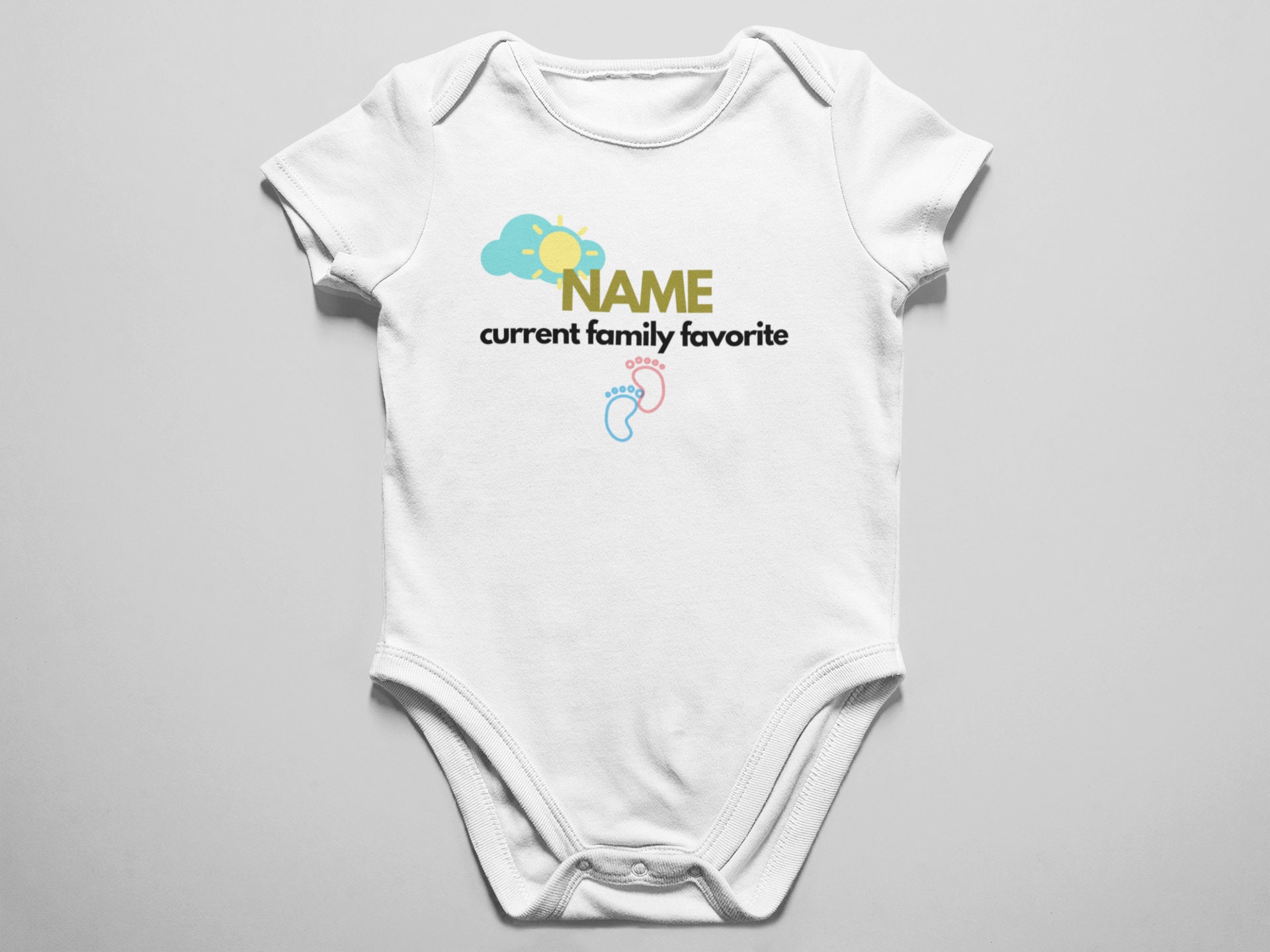 Current family favorite onesie new arrivals