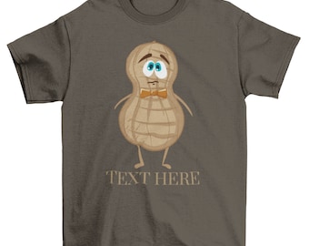 Customized Happy Peanut With Bow Tie Classic T-Shirt