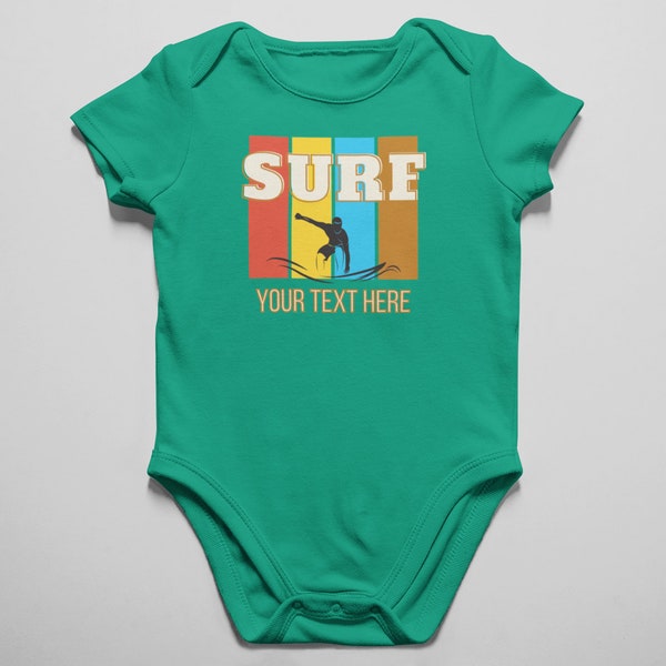 Surfer Baby Bodysuit Etsy