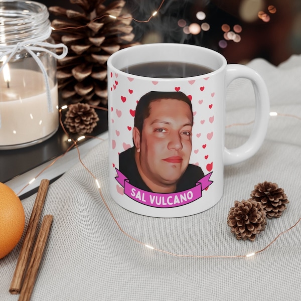 Sal Vulcano Cute Mug Gift, Customized Coffee/Tea Mug, Sal Vulcano Ceramic Mug, Cool Funny Sal Vulcano Mug Gift Idea Handmade in USA