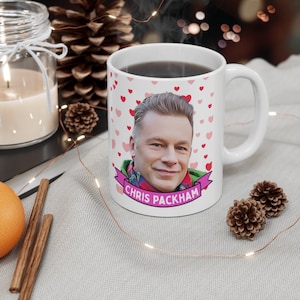Chris Packham Cute Mug Gift, Customized Coffee/Tea Mug, Chris Packham Ceramic Mug, Cool Funny Chris Packham Mug Gift Idea Handmade in USA