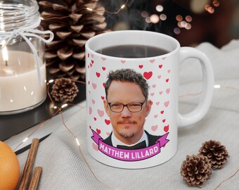 Matthew Lillard Mug, Customized Coffee/Tea Mug, Matthew Lillard Ceramic Mug, Cool Funny Matthew Lillard Mug Gift Idea Handmade in USA