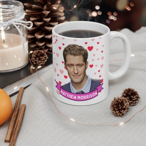 Matthew Morrison Mug, Customized Coffee/Tea Mug, Austin Butler Ceramic Mug, Cool Funny Austin Butler Mug Gift Idea Handmade in USA
