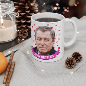 John Nettles Cute Mug Gift, Customized Coffee/Tea Mug, John Nettles Ceramic Mug, Cool Funny John Nettles Mug Gift Idea Handmade in USA image 5