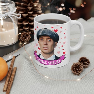 Thomas Shelby Mug, Customized Coffee/Tea Mug, Thomas Shelby Ceramic Mug, Cool Funny Thomas Shelby Mug Gift Idea Handmade in USA
