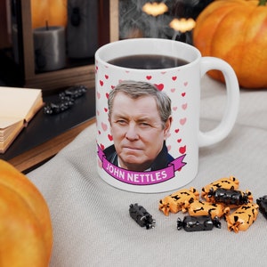 John Nettles Cute Mug Gift, Customized Coffee/Tea Mug, John Nettles Ceramic Mug, Cool Funny John Nettles Mug Gift Idea Handmade in USA image 8
