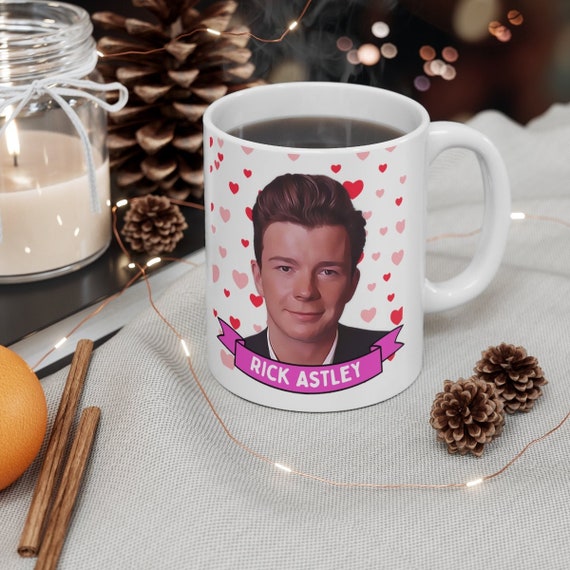 Rick Roll Mug Rick Rolled Trick Rick Astleys never Gonna 