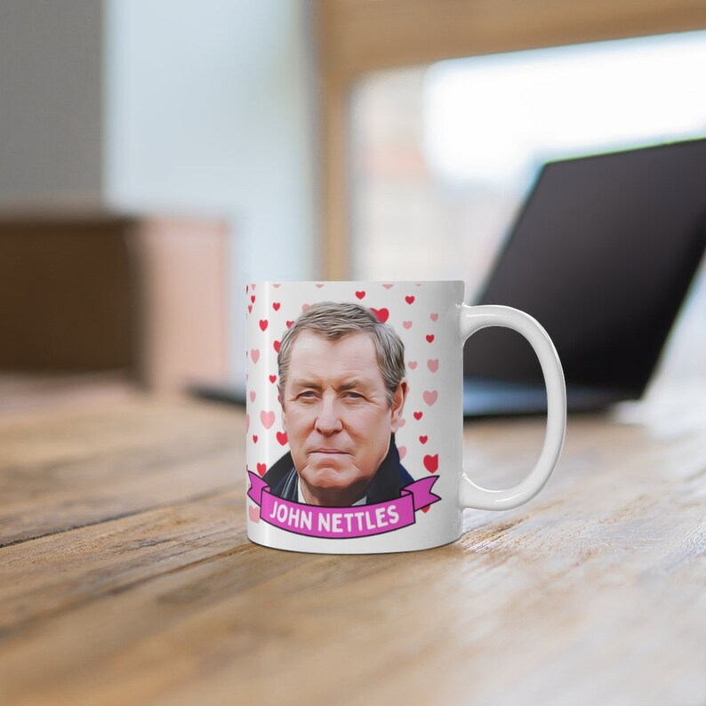 John Nettles Cute Mug Gift, Customized Coffee/Tea Mug, John Nettles Ceramic Mug, Cool Funny John Nettles Mug Gift Idea Handmade in USA image 7
