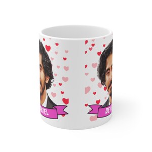 Dev Patel Cute Mug Gift, Customized Coffee/Tea Mug, Dev Patel Ceramic Mug, Cool Funny Dev Patel Mug Gift Idea Handmade in USA image 2