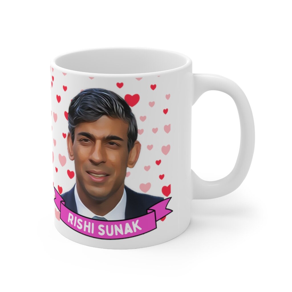 Rishi Sunak Cute Mug Gift Customized Coffee/tea Mug Rishi Etsy