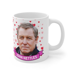 John Nettles Cute Mug Gift, Customized Coffee/Tea Mug, John Nettles Ceramic Mug, Cool Funny John Nettles Mug Gift Idea Handmade in USA image 4