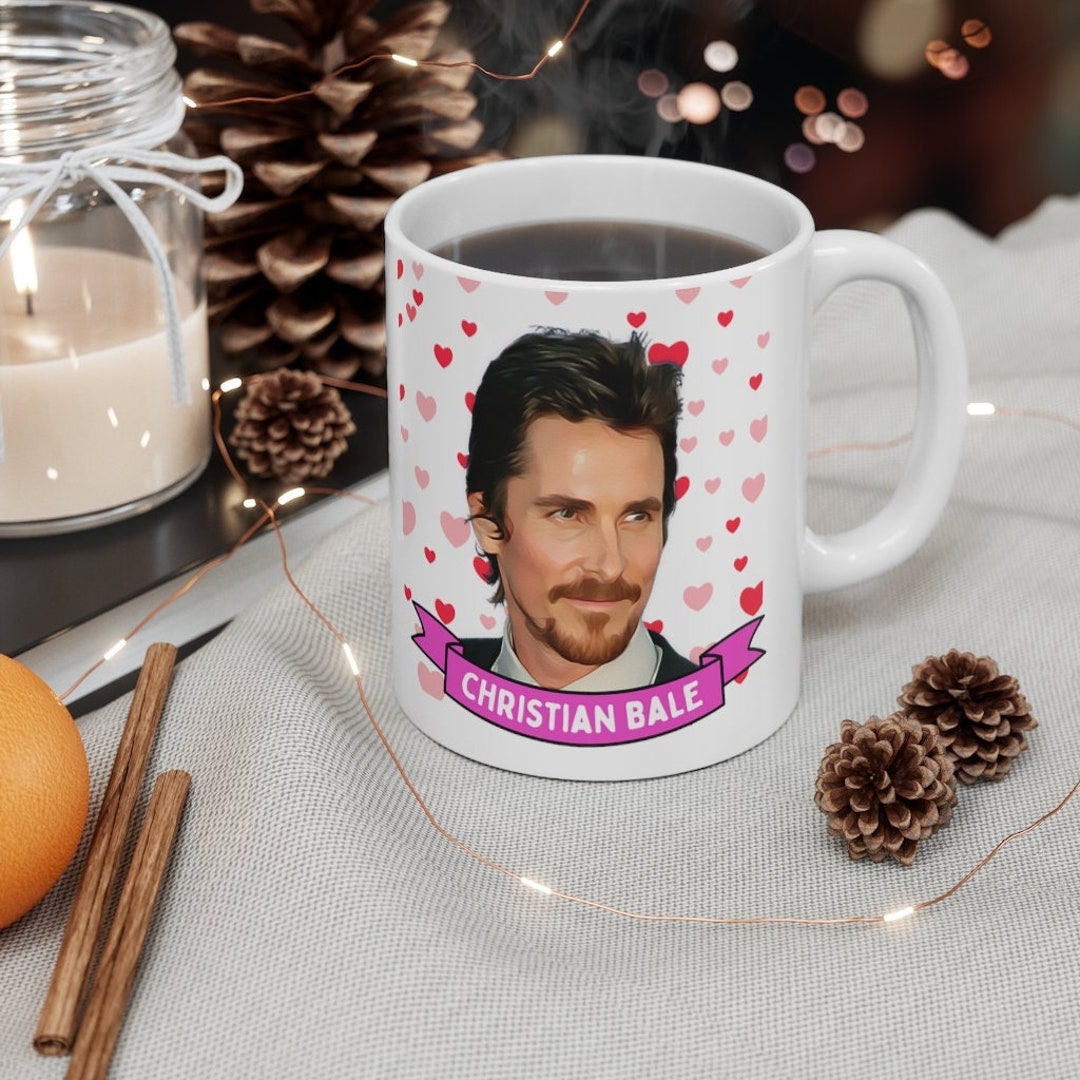 Christian Bale Cute Mug Gift, Customized Coffee/tea Mug, Christian Bale  Ceramic Mug, Cool Funny Christian Bale Mug Gift Idea Handmade in USA 