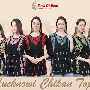 Indian Short Party Kurti Etsy Canada