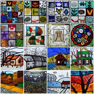 Custom Size Frosted Stained Glass Retro Vivid Window Film Static Cling No Adhesive Privacy Window Decal Bathroom Kitchen Glass Sticker
