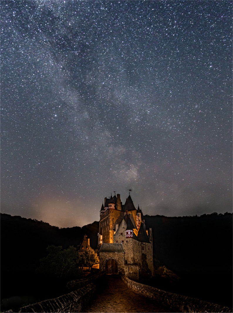 Stained Glass Window Film Frosted Glass Sticker Forest Etsy UK