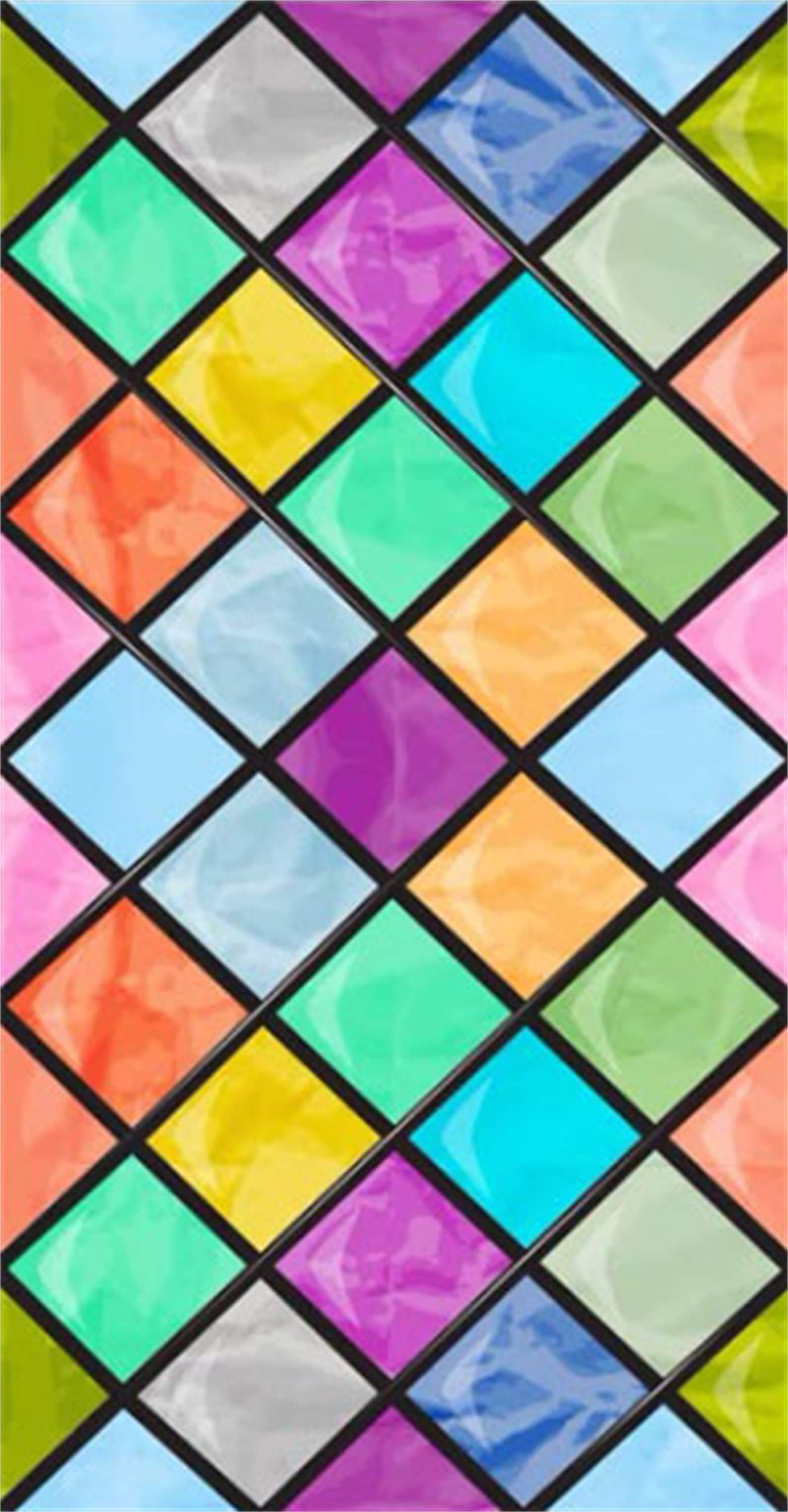 Custom Size Stained Glass Window Film Electrostatic Heatproof Etsy UK