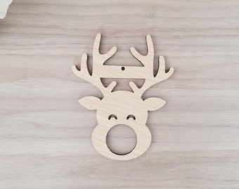 MDF Jumper Shapes Wooden Craft Blank Christmas Tag Xmas 4mm Hanging Options 