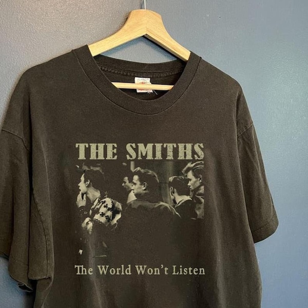 T-shirt estetica vintage The Smiths - Camicia retrò The Smiths - Maglietta The Smiths anni '80 Retro Musical Vintage #i6iai6goa8