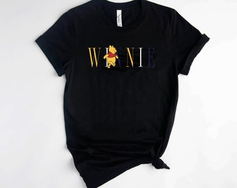 Disney Winnie The Pooh Simple Text T-shirt #B082274JZQ