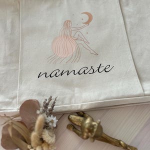 Yoga-Tasche / mit Mattenfach / personalisiert