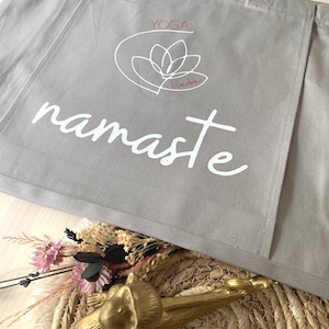 Yogatasche mit Mattenfach, personalisierbar, Strandtasche,