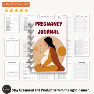 Pregnancy Journal, Baby Bump Diary, Mom-to-Be Keepsake, Expecting Memory Book, Pregnancy Gift, New Mom Gift, Journal for Mom-to-Be