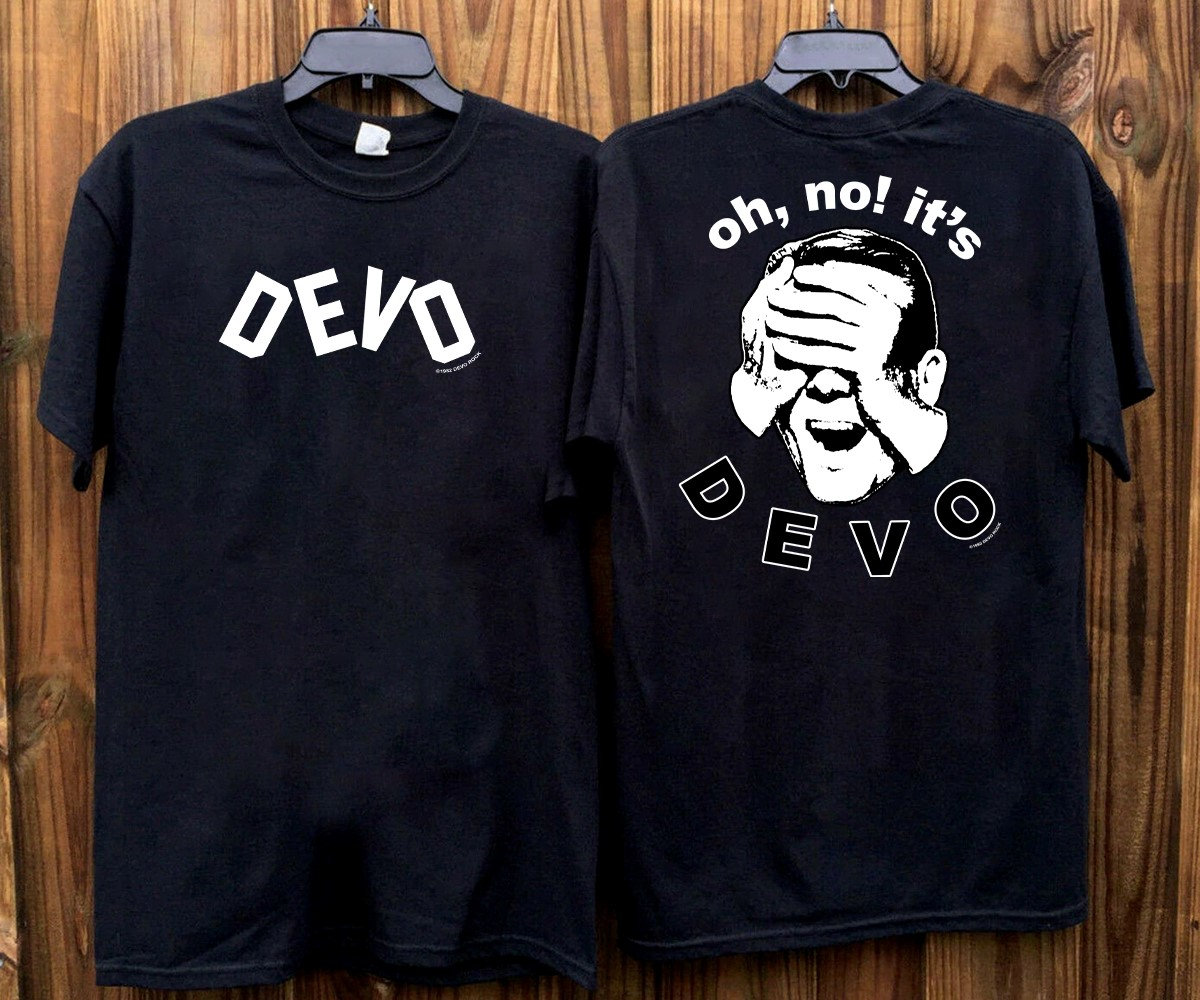 1982 DEVO Oh No Its Devo Album Promo T-Shirt, Devo New Wave Band T-Shirt