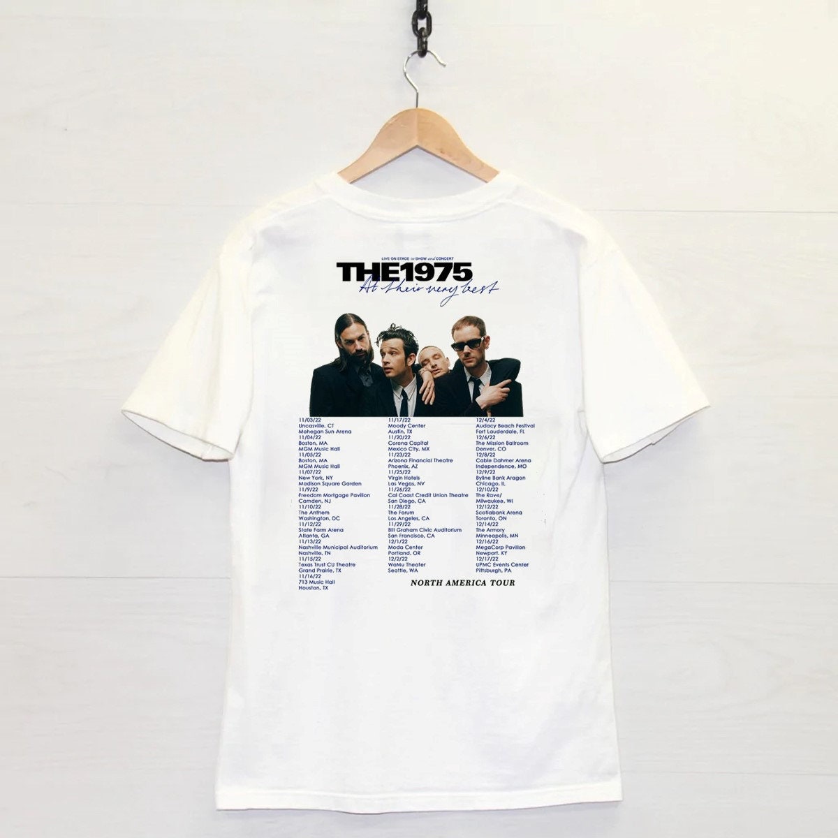 2022 the 1975 at Their Very Best North American Tour T-shirt - Etsy UK