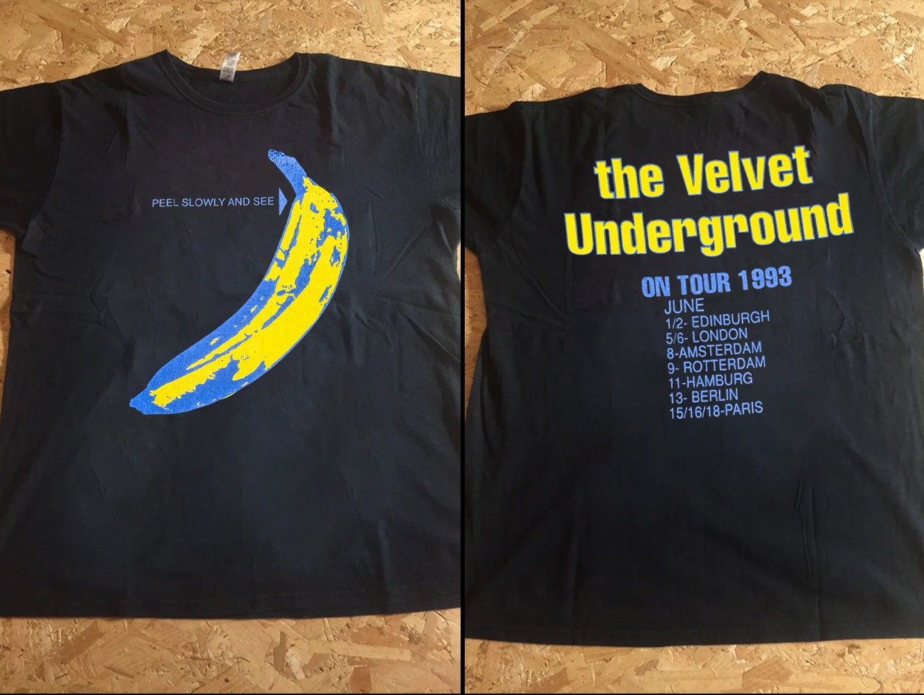 Discover Camiseta Vintage 1993 The Velvet Underground Peel Lentamente E Veja