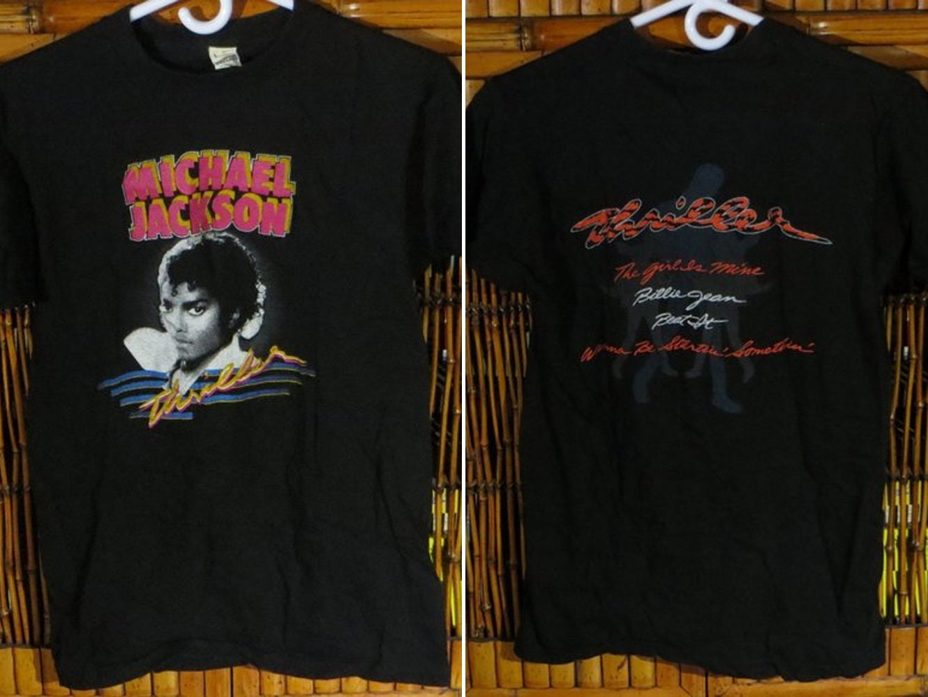 Vintage Michael Jackson - Thriller 1984 Tour T-Shirt