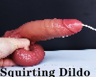 Realistic Dildo,Squirting Dildo,Ejaculating Dildo,With Suction Cup Dildo,Liquid Silicone Fantasy Sex Toys,dildo For Women,mature