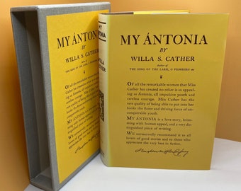 1918 My Antonia by Willa Cather ~ 1977 First Edition Library Facsimile printing