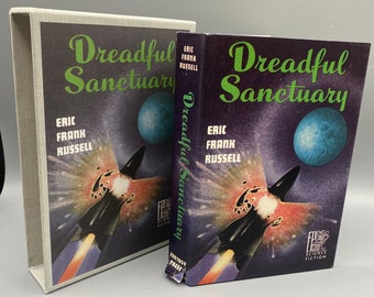 1951 Dreadful Sanctuary by Eric Frank Russell ~ 1979 first edition library fel science fiction
