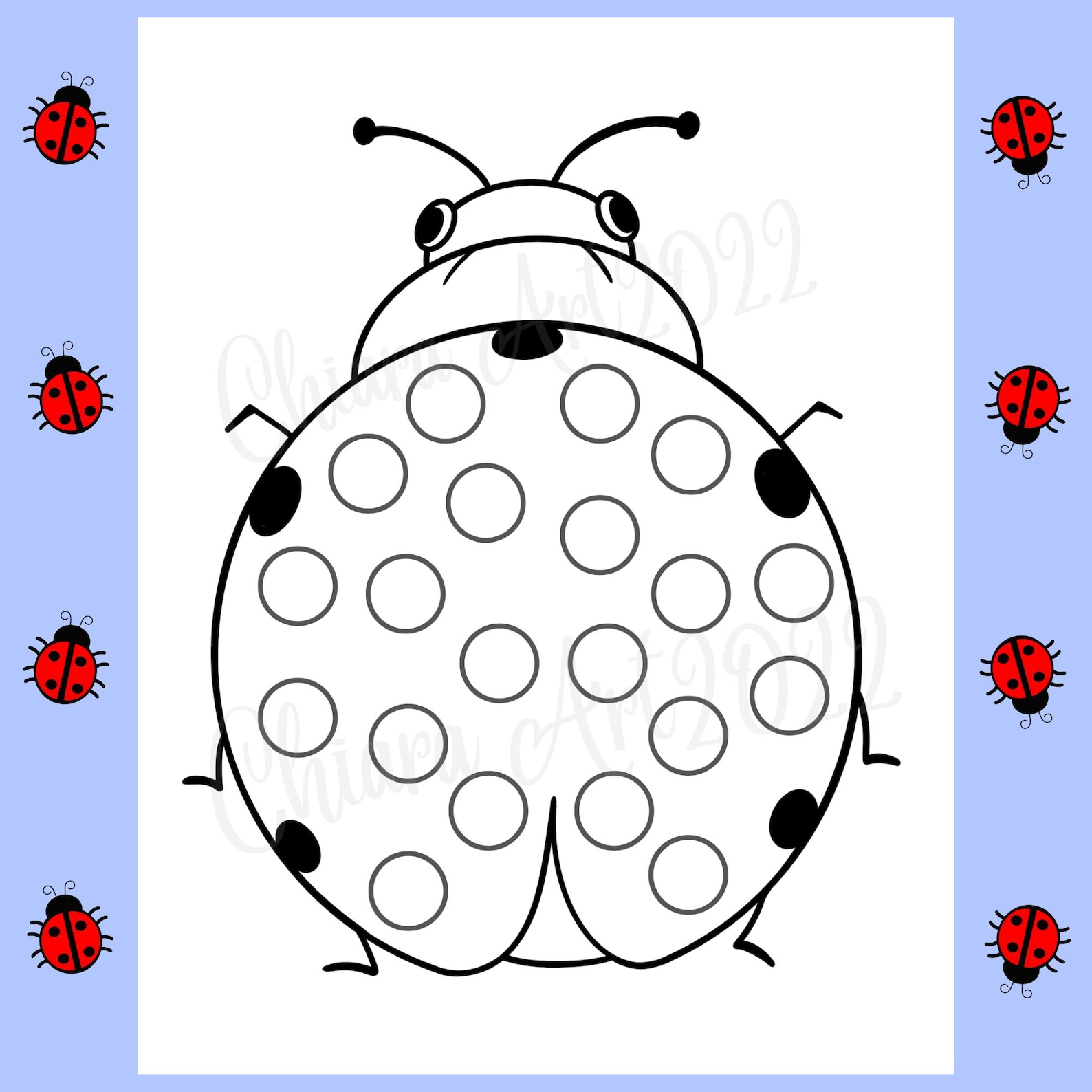 Dot Sticker Activity Printable, Craft Toddlers, Do a Dot, Fine Motor ...