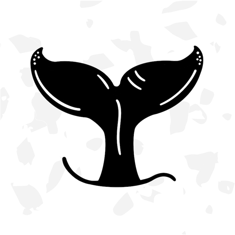 Cola de ballena SVG PNG Ballena jorobada svg Bonito - Etsy México