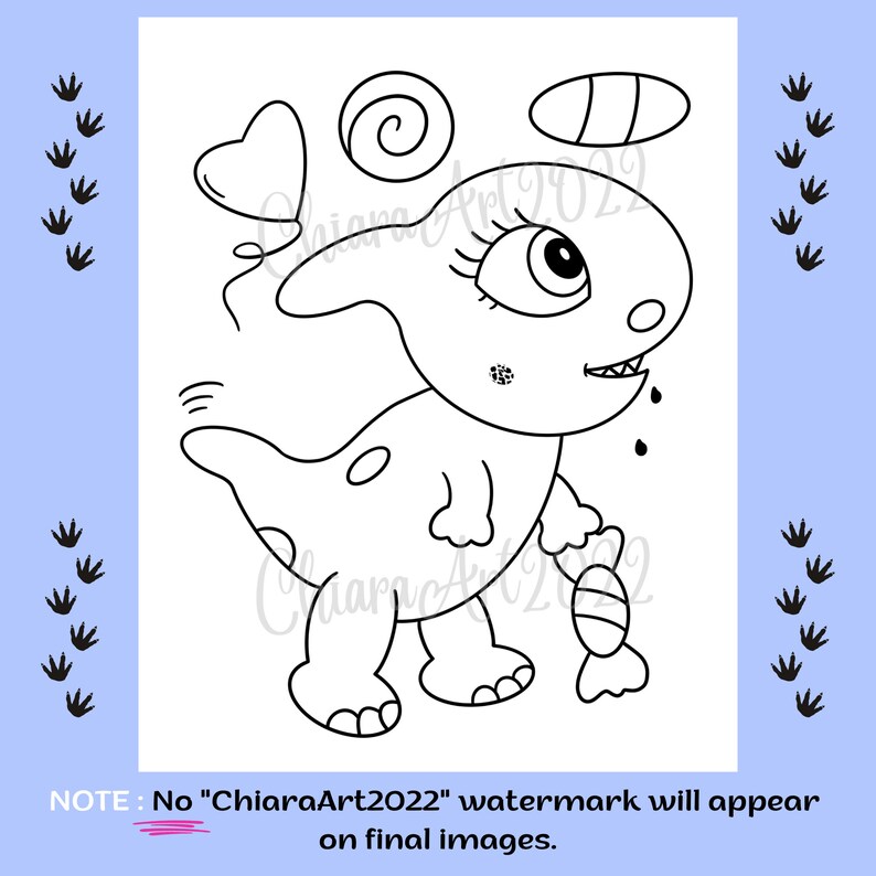 Dinosaur Girl Coloring Pages Printable, Cute Dinosaur Coloring Page for