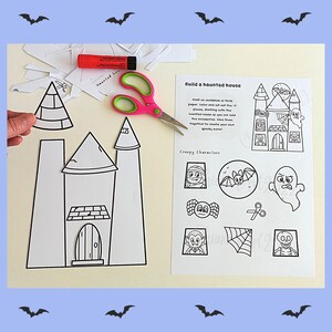 build a haunted house printable