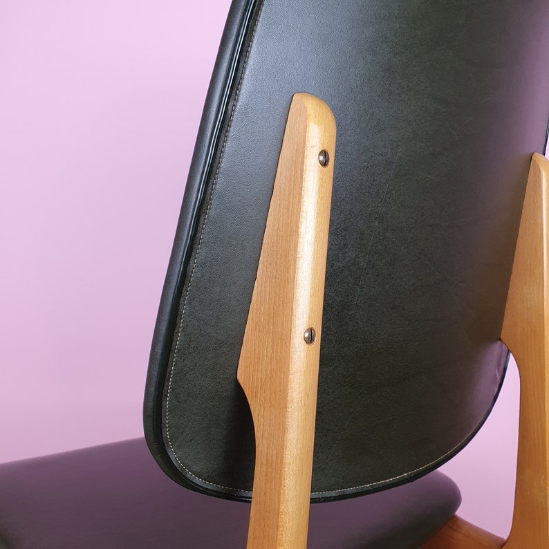 Mid Century Nowegian Dinning Chair From Brødrene Sørheim Etsy